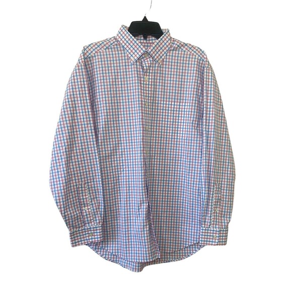 Vineyard Vines Classic Fit Murray Shirt Button Down Men's L Large Check Plaid - Picture 1 of 8